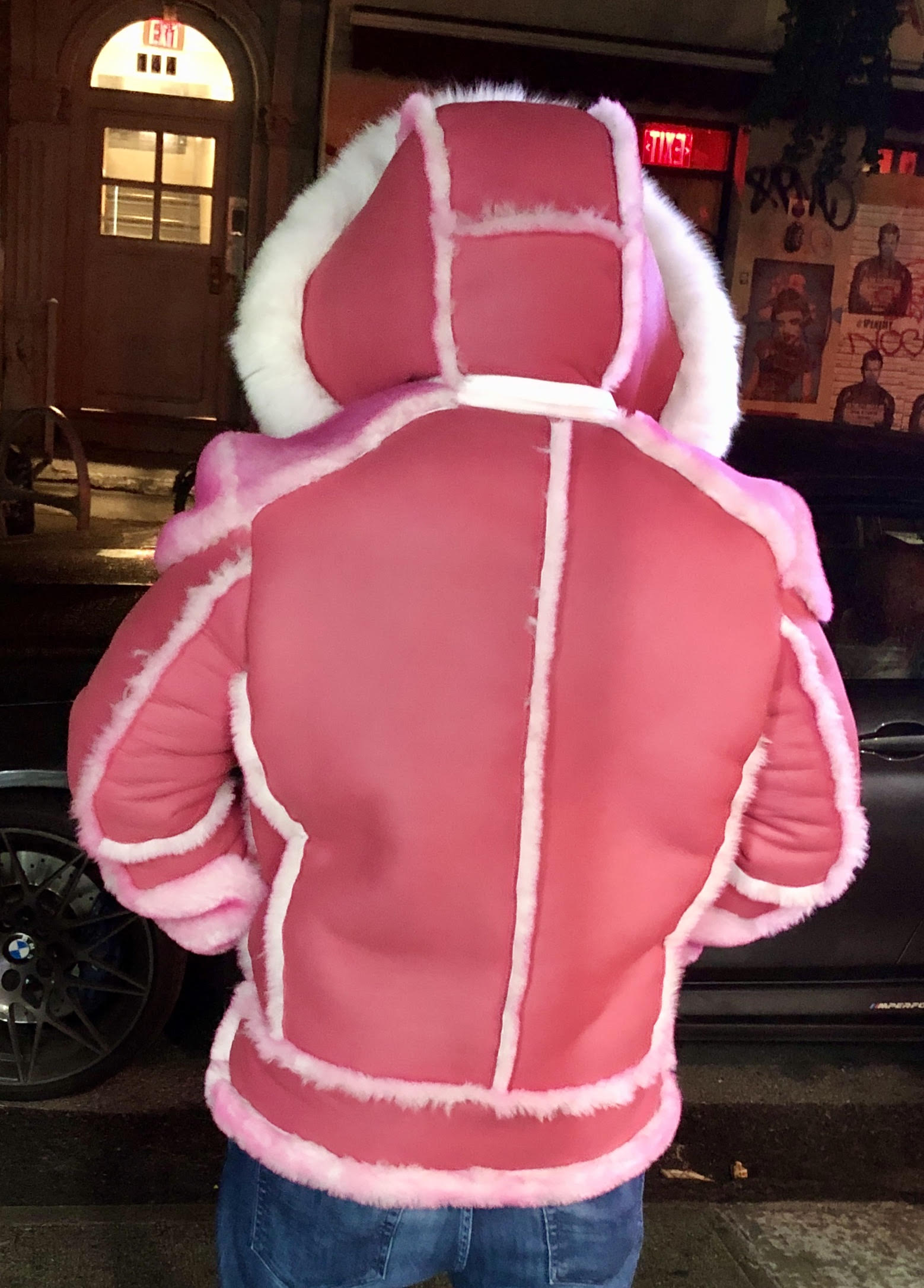 Pink Killa Cam Shearling