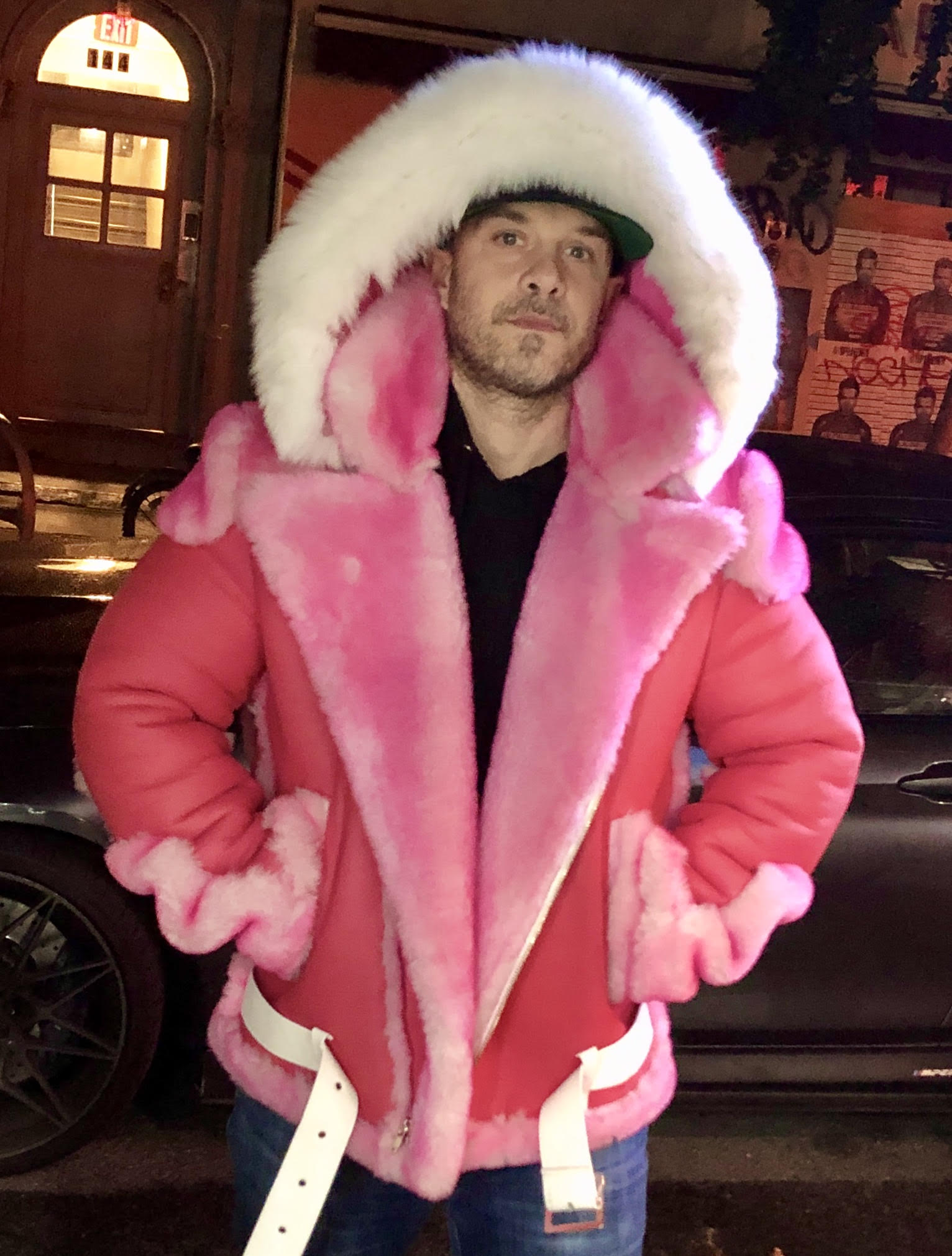 Pink Killa Cam Shearling