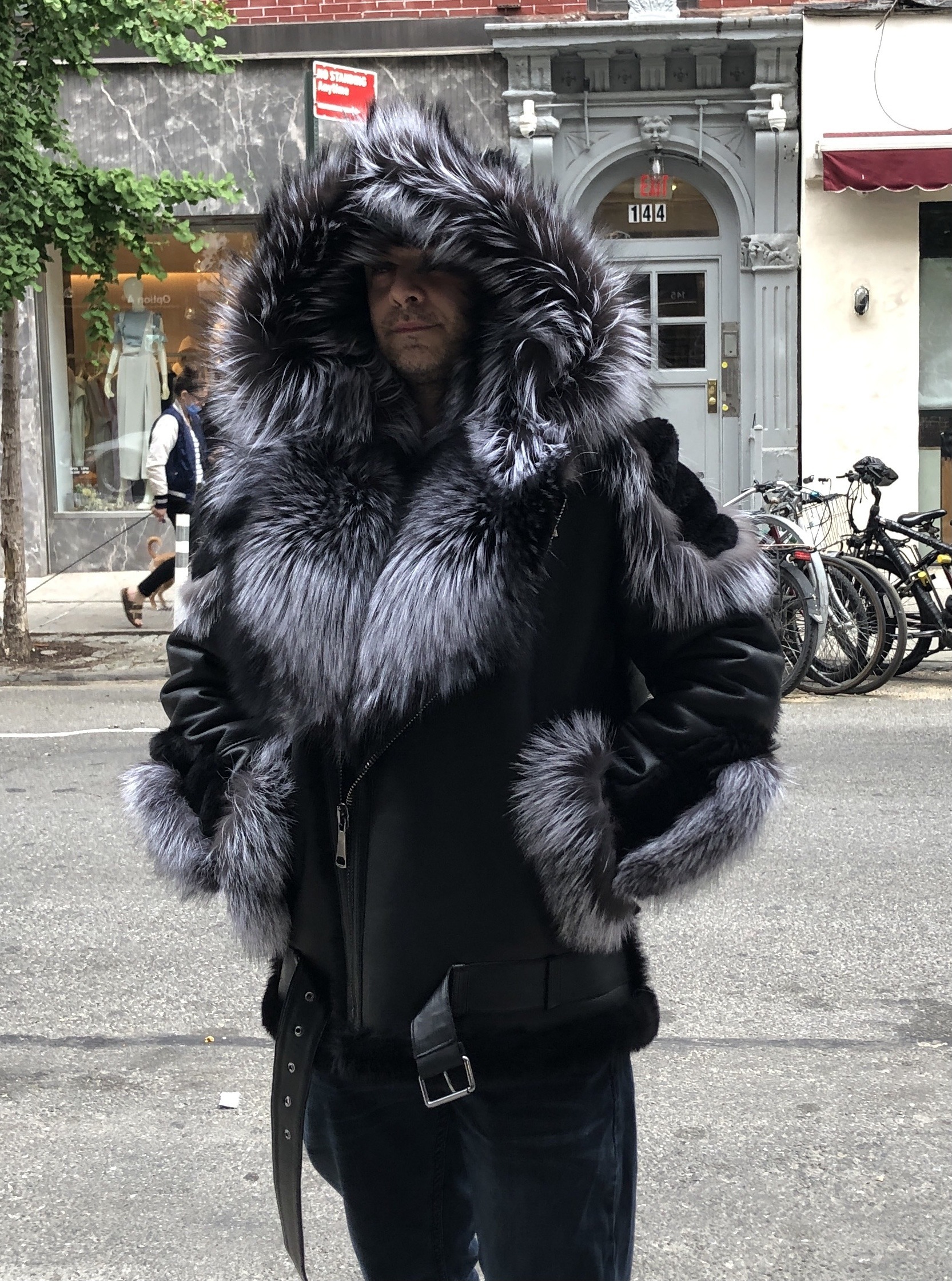 Silver Fox Shearling