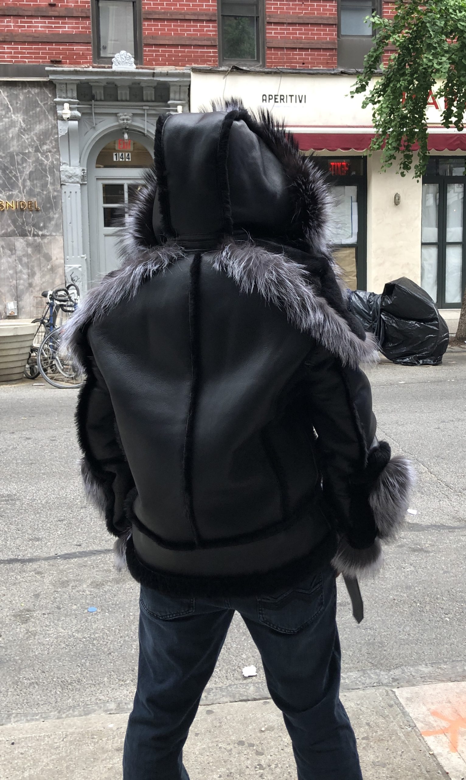 Silver Fox Shearling