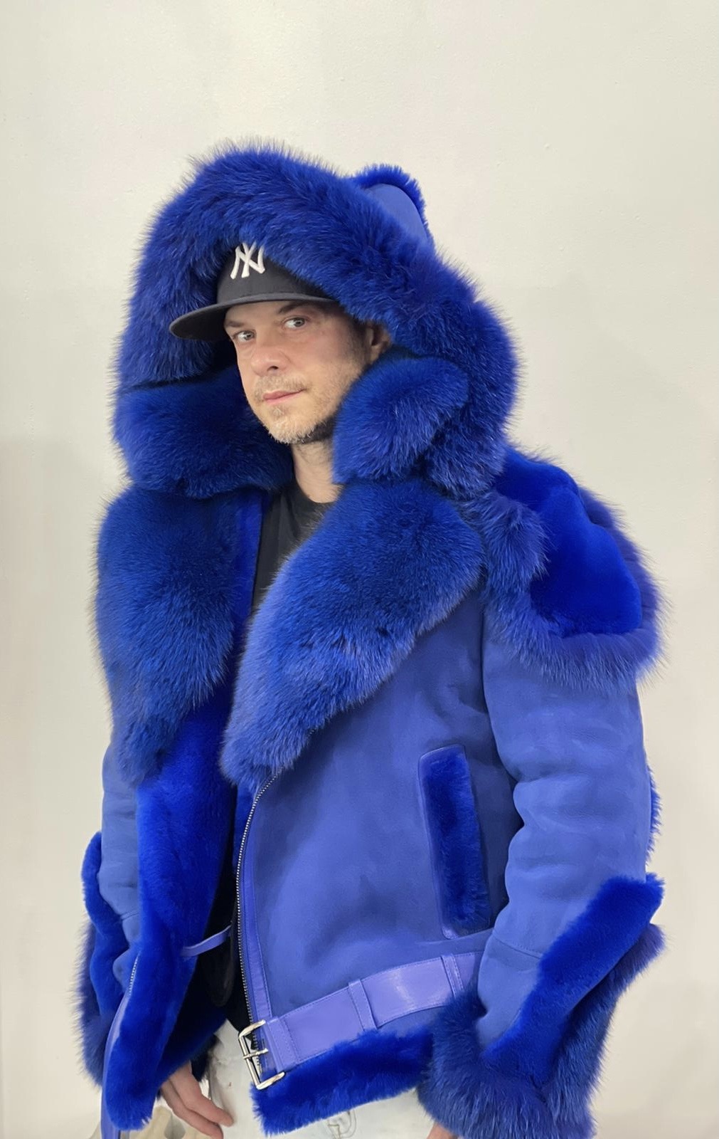 Royal Blue Shearling