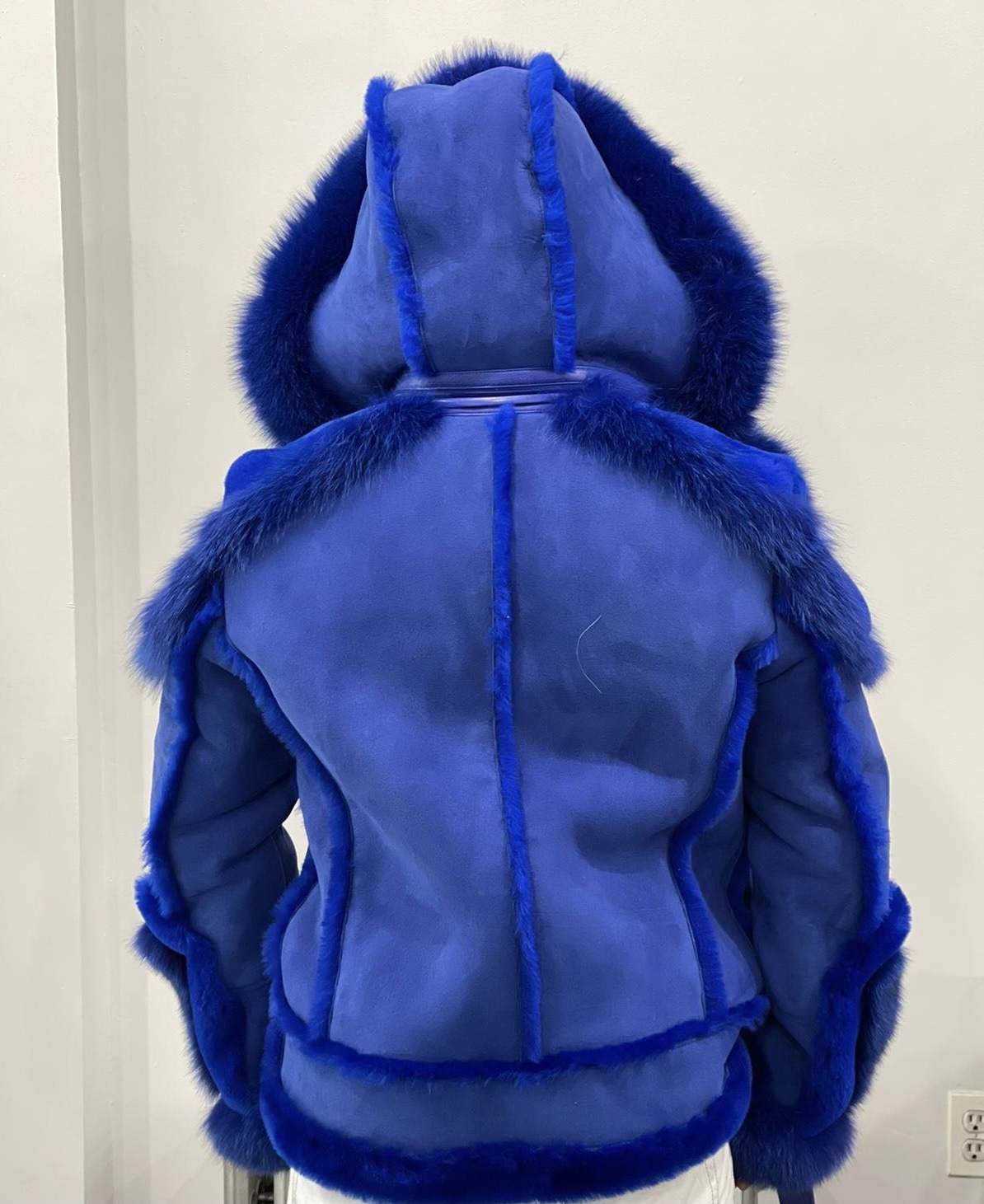 Royal Blue Shearling