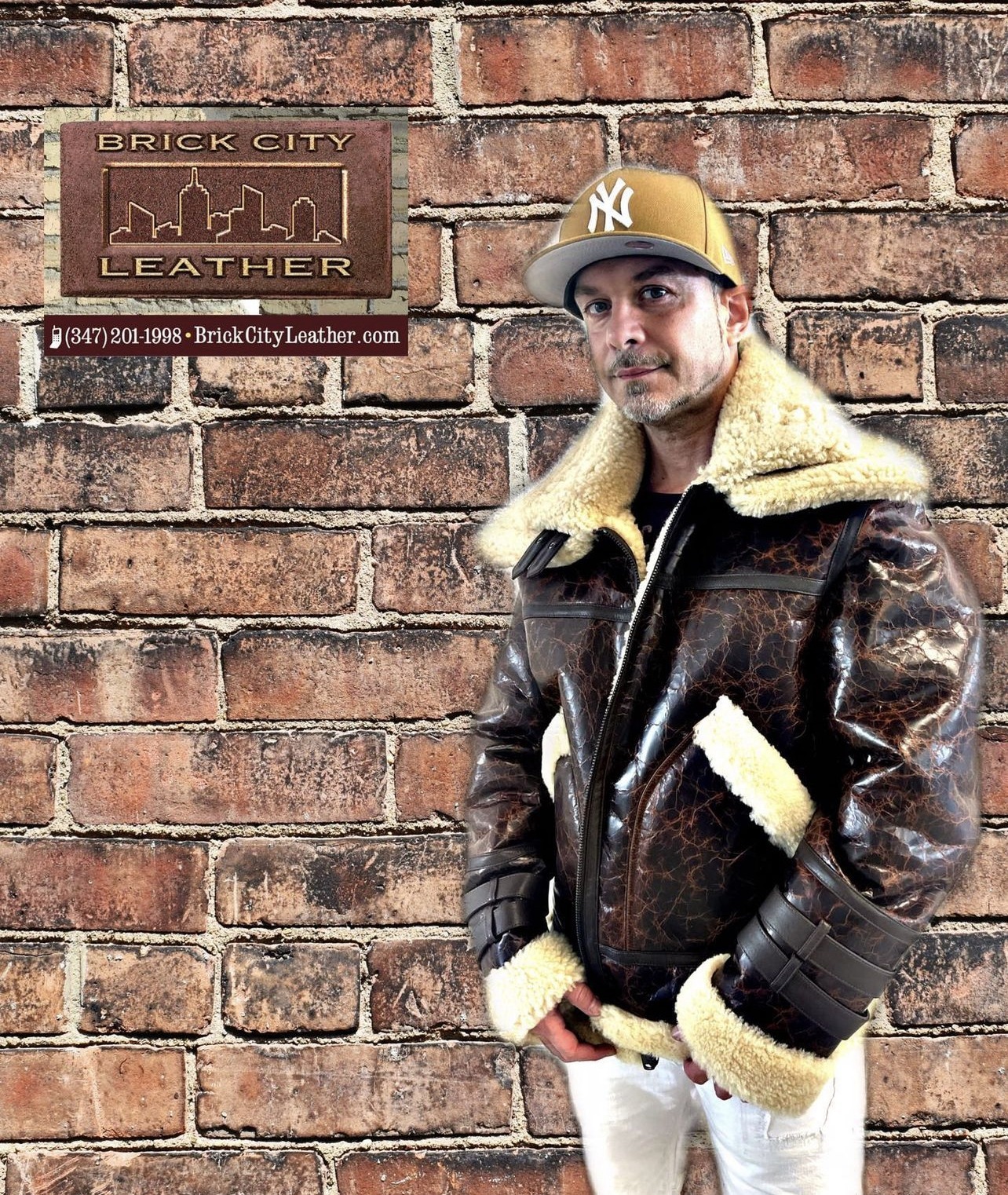 Brown Shearling Coat