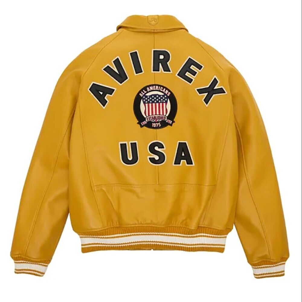 Avirex Mustard Yellow